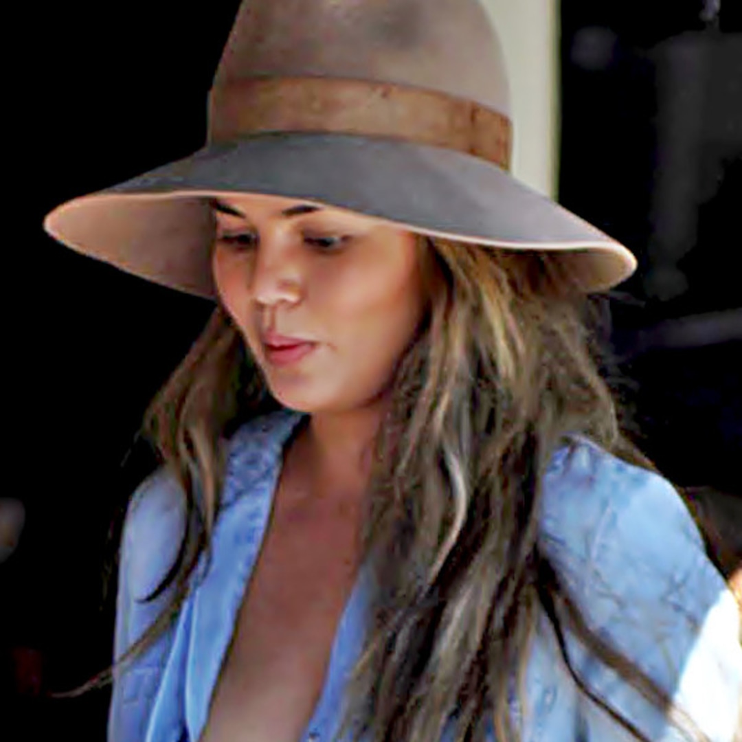 Chrissy Teigen Nearly Suffers Nip Slip During NYC Outing—See the Pic! 
